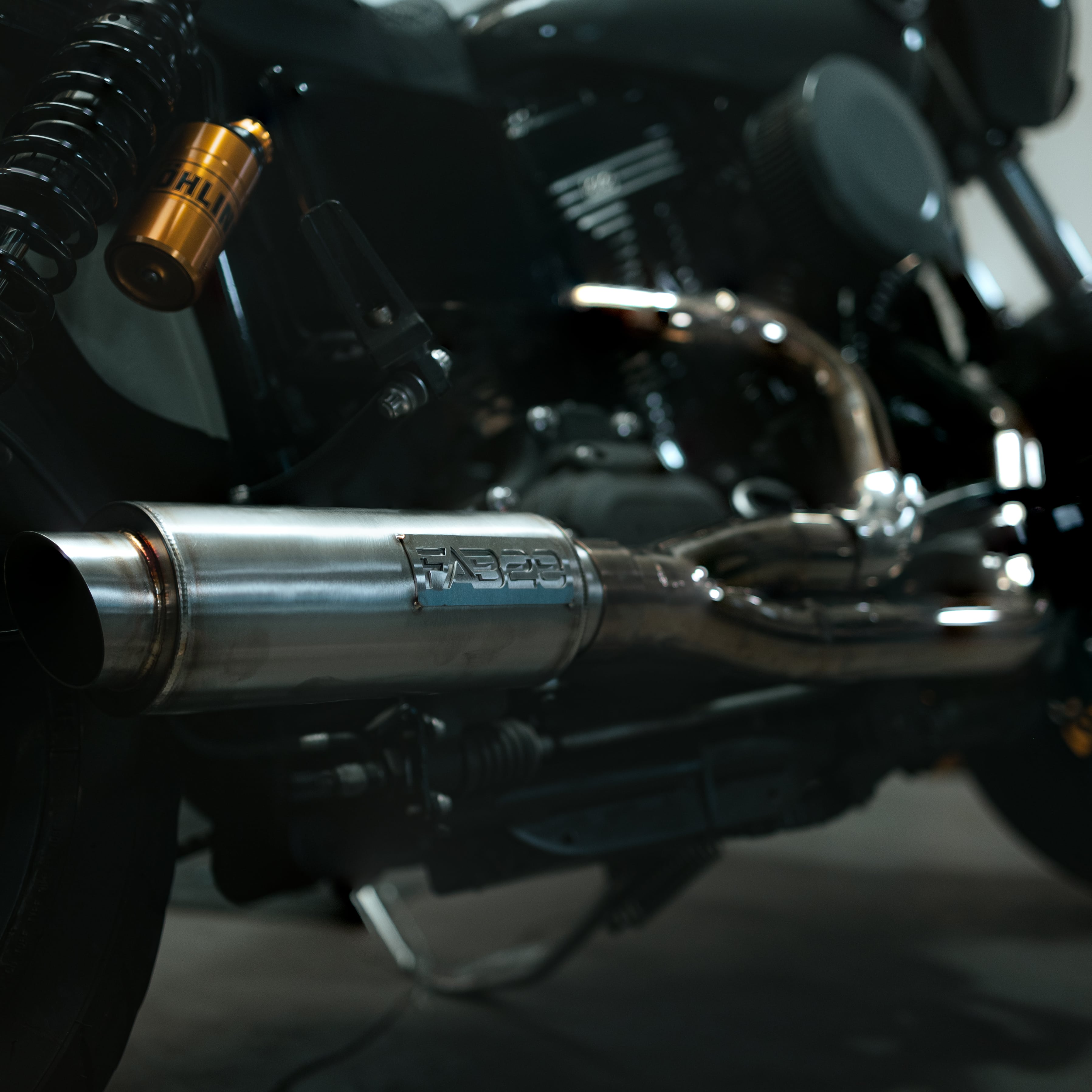 2022年秋冬新作 K9]H4280-BK ブラック【06y～DYNA】 ファットパイプ