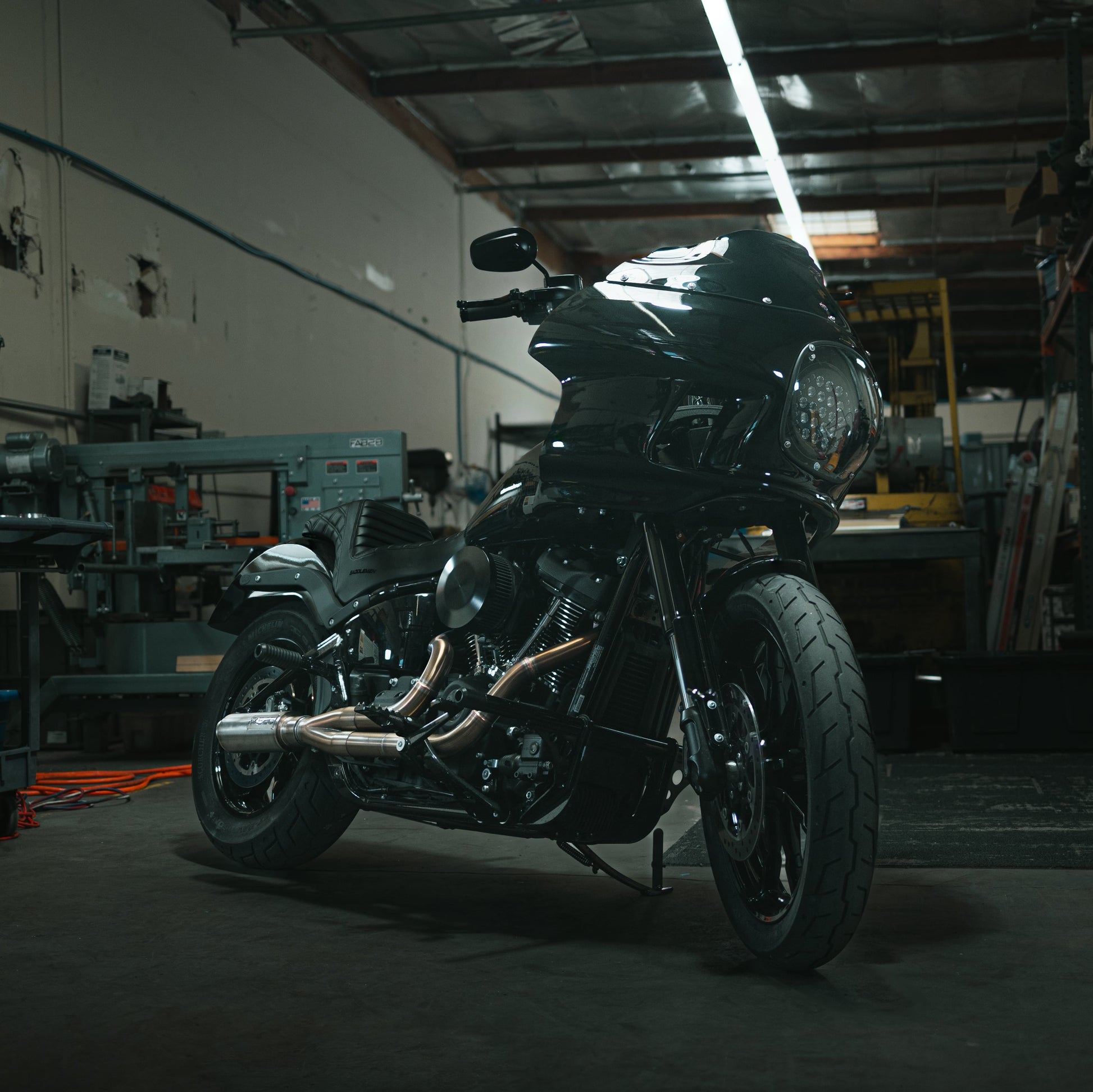 Fab28 Industries Harley Davidson M8 Softail Aftermarket Exhaust