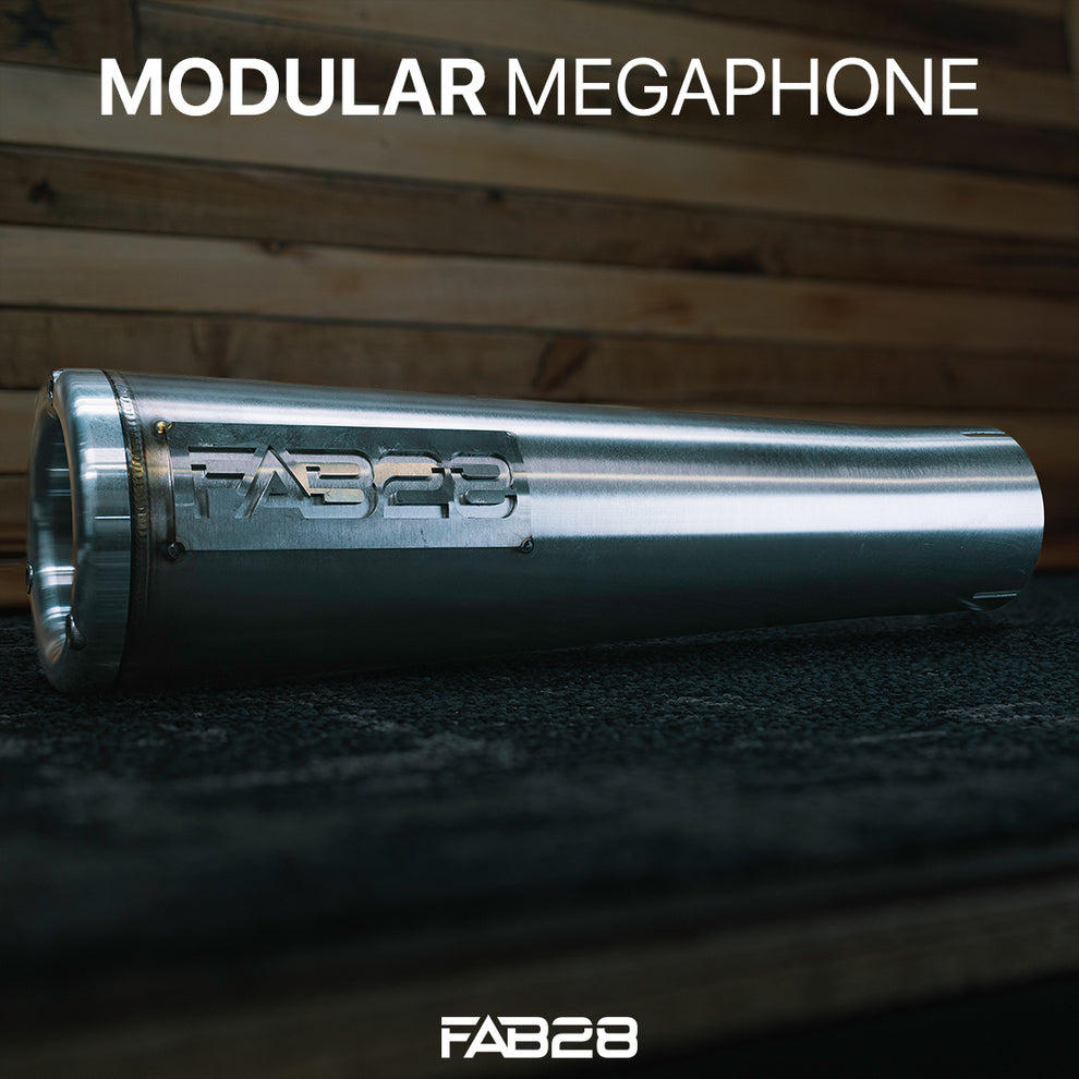 MODULAR Megaphone Muffler FAB28 Industries
