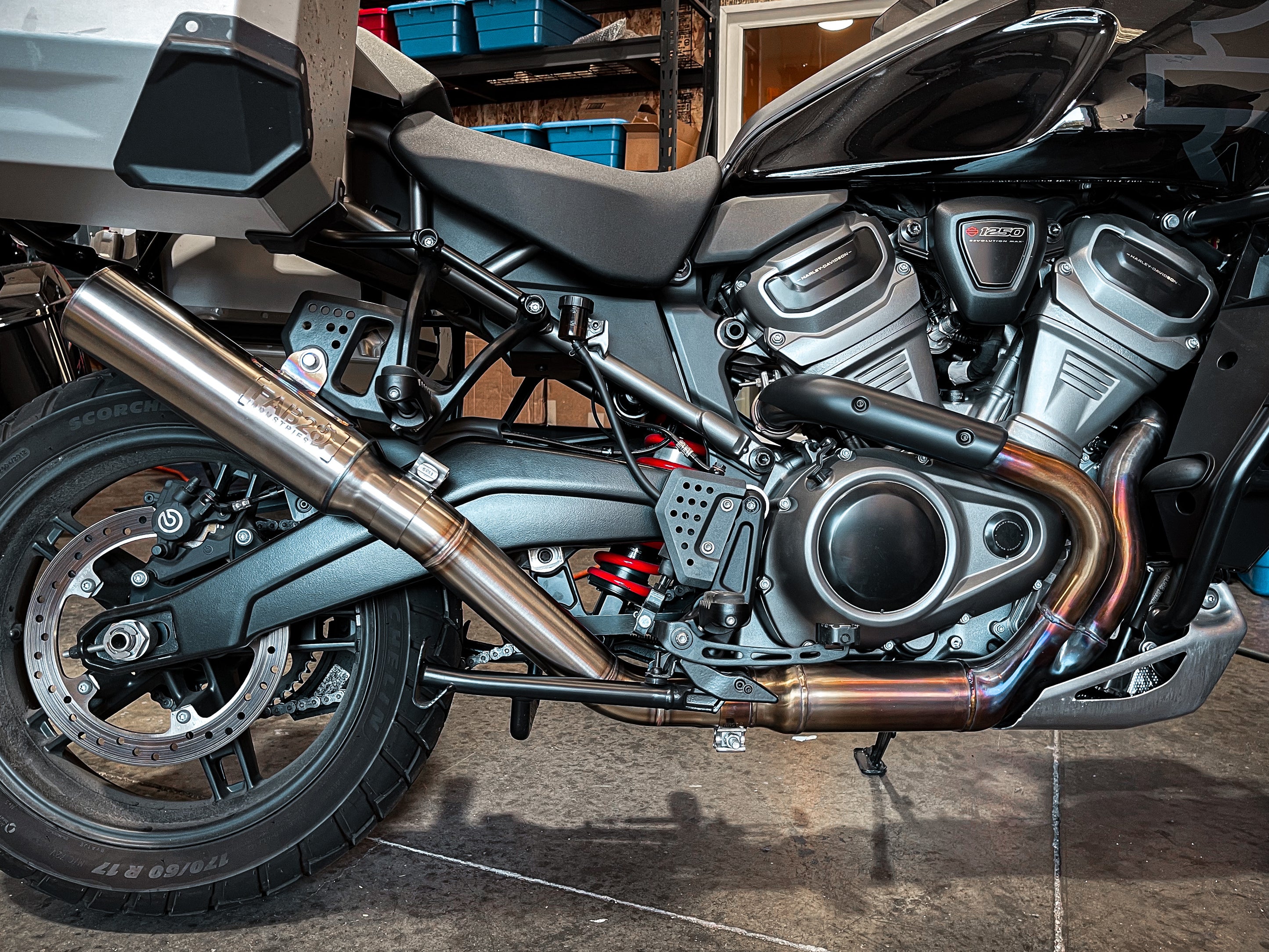Fab28 Industries Harley Davidson PanAmerica Aftermarket Exhaust